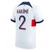 Paris Saint-Germain Achraf Hakimi #2 Replika Borta matchkläder 2023-24 Korta ärmar